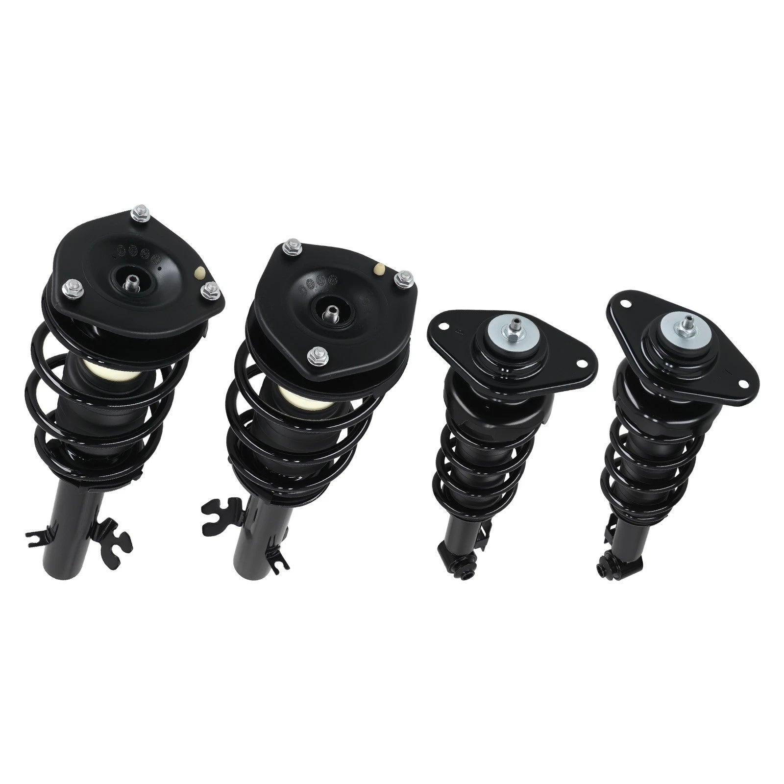 Set of 4 Shock Struts Absorbers Coil Spring for Mini Cooper (2007–2015)