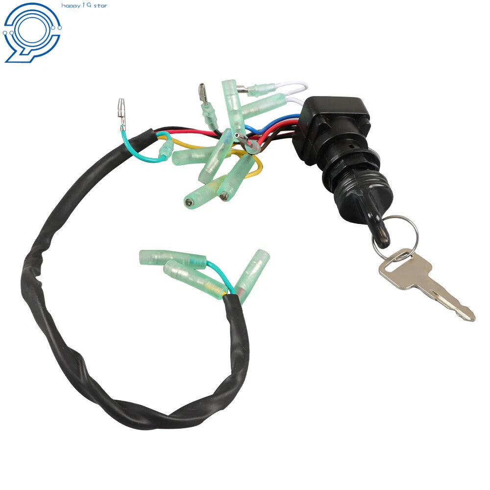 Ignition Switch Key Assembly for Yamaha Outboard Motor (8-225HP)