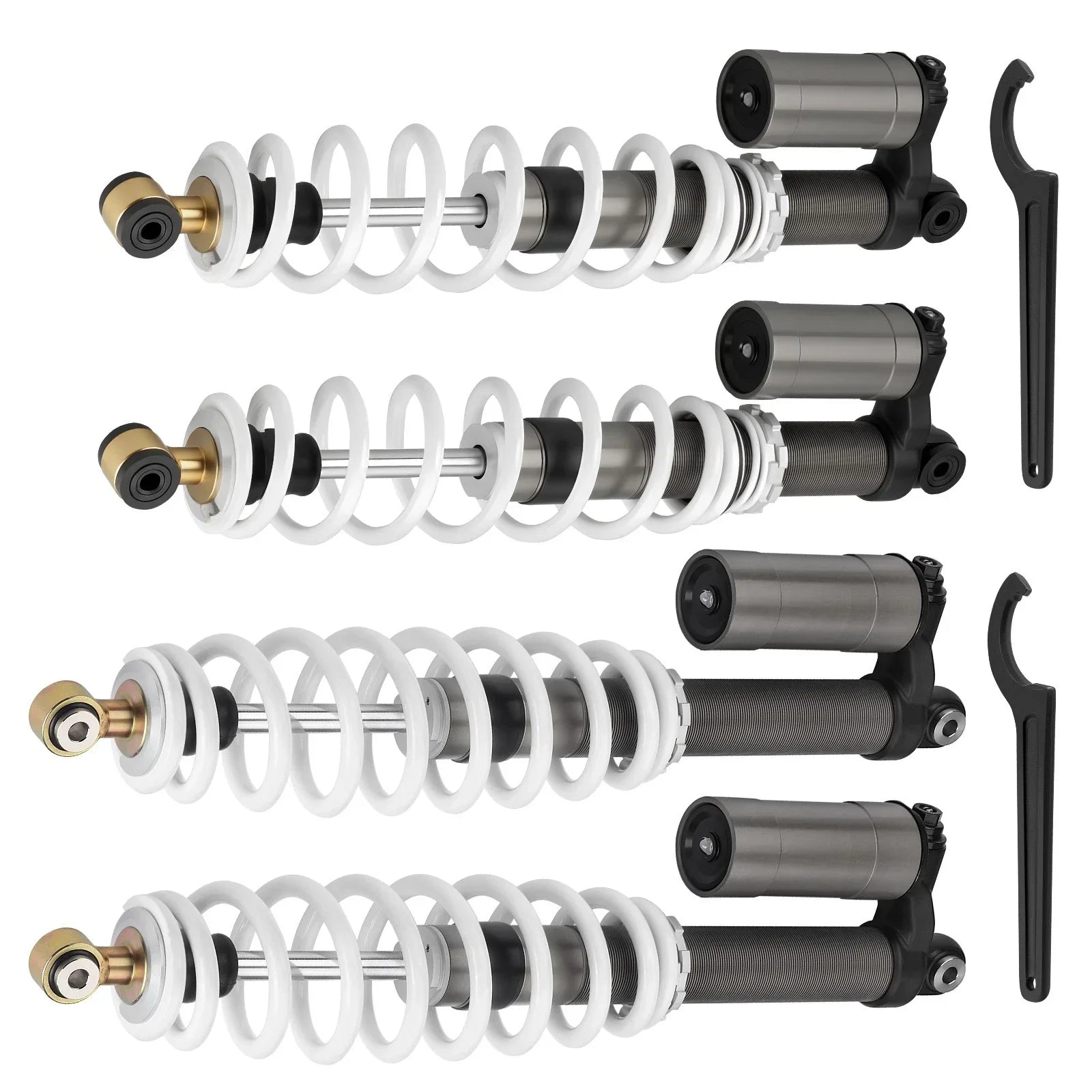 2 x Front/Rear Left & Right Shocks w/ Tool for Polaris RZR 800S (2009–2012)