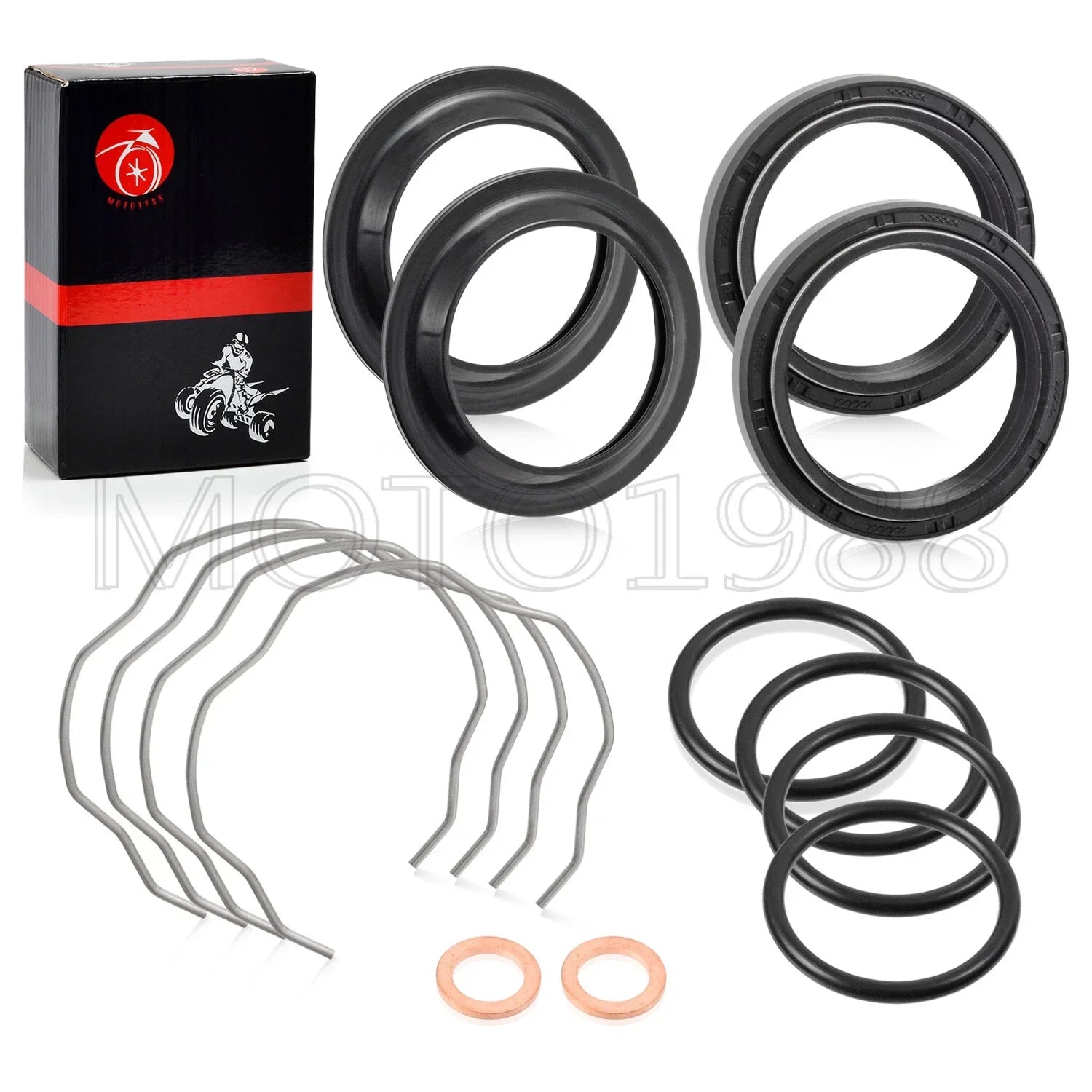Fork Bushing Dust Oil Seal for HONDA VT1100C2 Shadow Sabre (2000–2007)