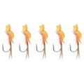 Pack of 5 Floating Dry Fly Baits for Fishing