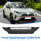 Front Hood Bumper Grille for Toyota RAV4 (2019–2022) No.531130R090 Black