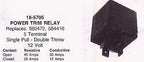 Trim Relay for Johnson Evinrude Mercury Outboards (586224, 879058, 18-5705, AP5705)