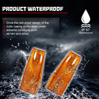 Amber Lens Side Marker Light Reflector Pair for Jeep Cherokee/Wagoneer (84–96)
