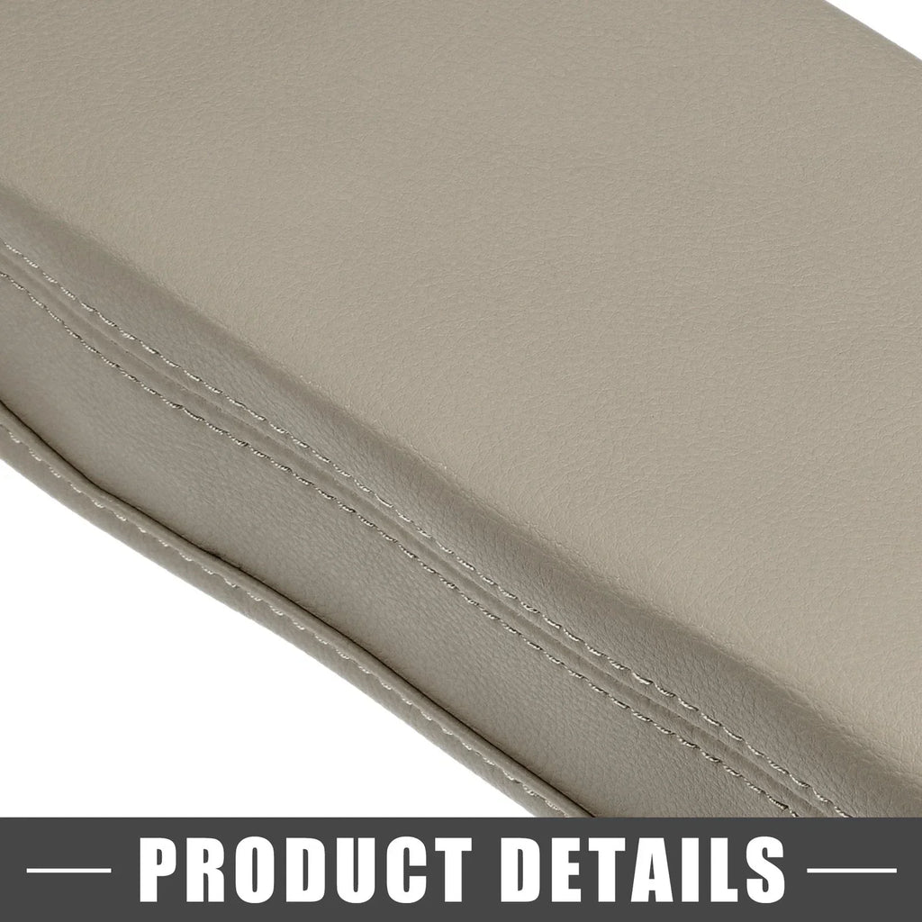 Car Center Console Cover Pad for Hyundai Tucson (2022-2023) Faux Leather Beige