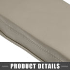 Car Center Console Cover Pad for Hyundai Tucson (2022-2023) Faux Leather Beige