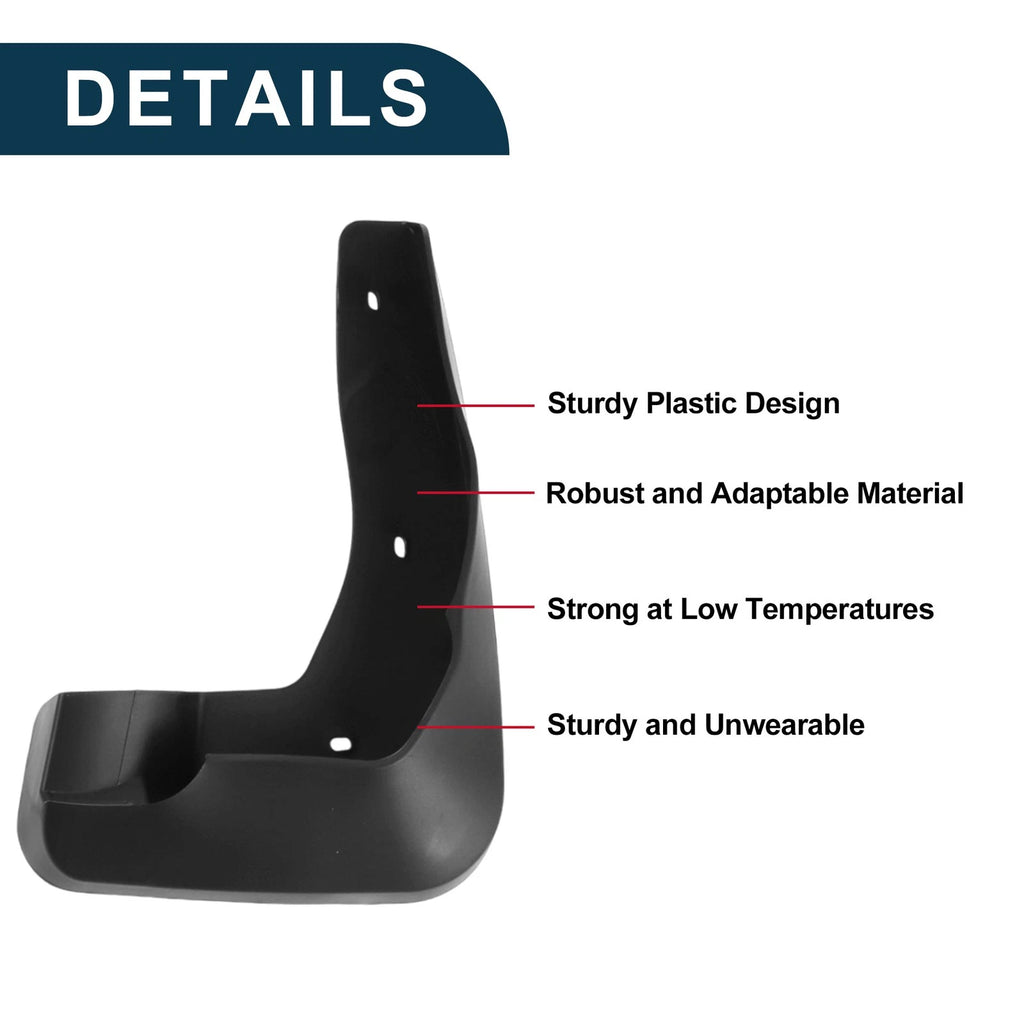 Set of 2 Mud Flaps Splash Guards for Toyota Previa XR50 (2006–2021)