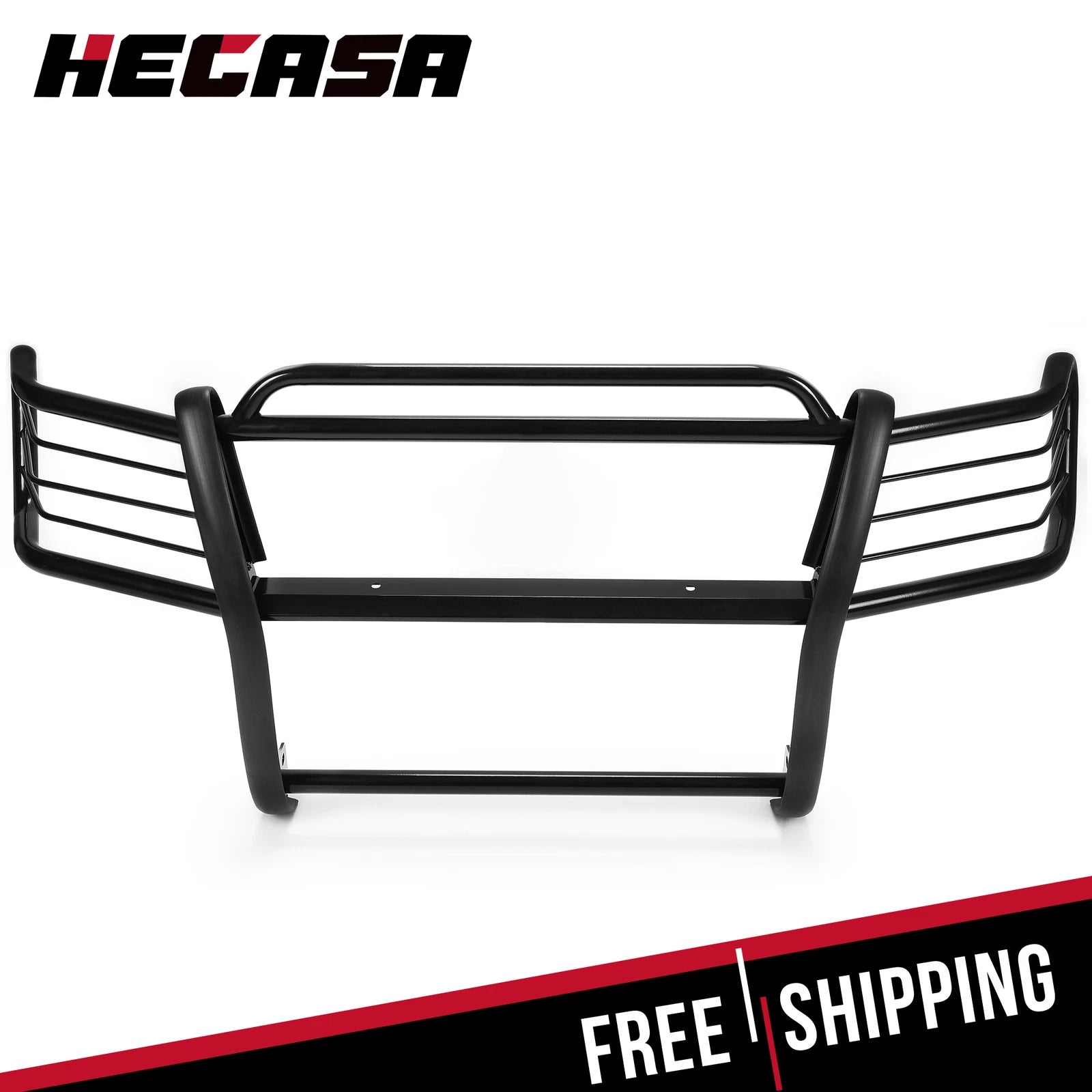Black Grill Brush Guard Bumper for Toyota Tacoma 4-Door (1998–2004)