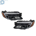 Headlights for Pilot Ridgeline RTL-T (2016–2020) W/LED DRL Driver & Passenger