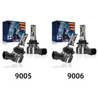 2X 9005 + 9006 LED Headlight Bulbs Conversion Kit for NOVSIGHT (6500K, 10000LM)