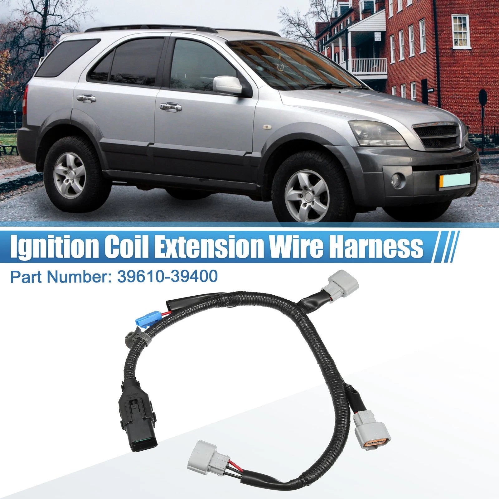 Ignition Coil Wire Harness for Kia Sorento, Hyundai Terracan 3.5 (2003–2009) 39610-39400