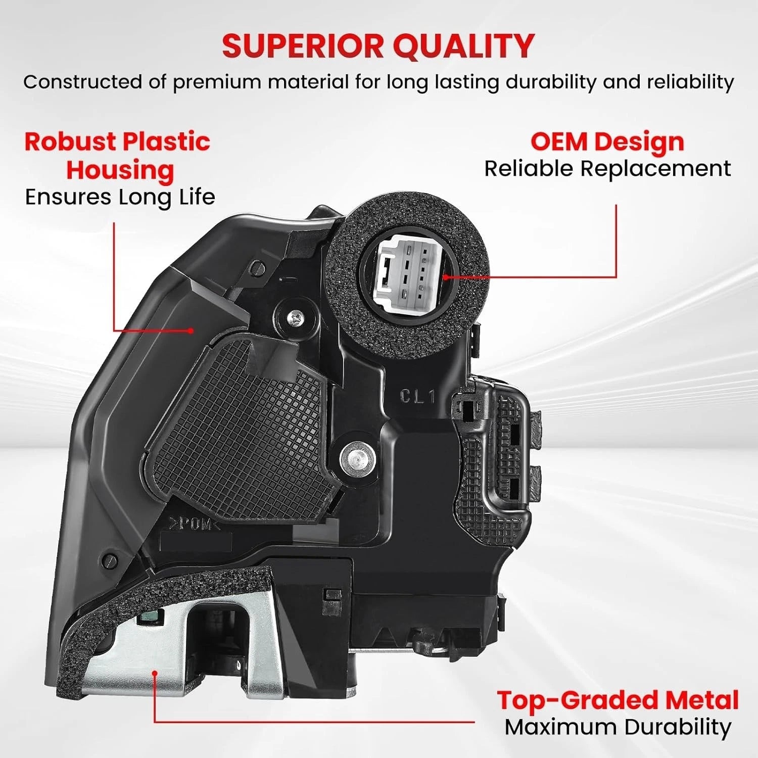 Rear Left Door Lock Actuator for Lexus ES350 (2013–2016) & Toyota RAV4 (2006–2012)