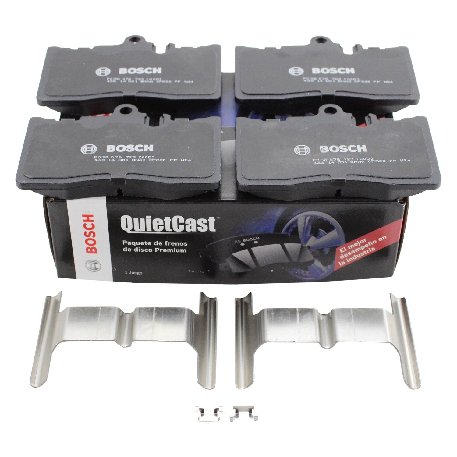 Bosch QuietCast Ceramic Front Disc Brake Pads for Lexus LS430 (2001–2006)