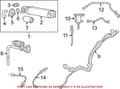 Genuine OEM Evaporative Emissions System Lines for Dodge (68072086AF)