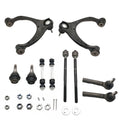 Set of 10 Front Upper Control Arms Tie Rods for Yukon Silverado Sierra 1500 (2014–2019)