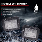 2X Front Clear Lens Parking Signal Light for Hummer H2 (2003–2009)