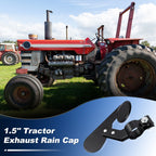 1.5" Exhaust Rain Cap for Ford, New Holland, John Deere Tractor 