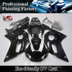 Glossy Black Fairings Kit for Yamaha YZF R6 (1998–2002) 99