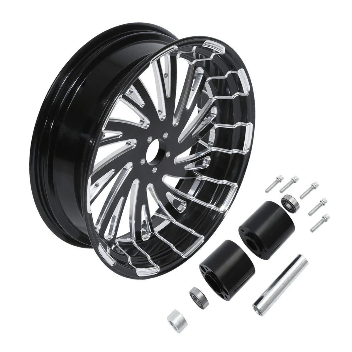 18" x 5.5" Rear Wheel Rim Hub for Harley Touring Electra Road Glide (1997–2008)