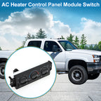 HVAC A/C Heater Climate Control Panel for Chevrolet Silverado 1500 2500 (1999–2001)