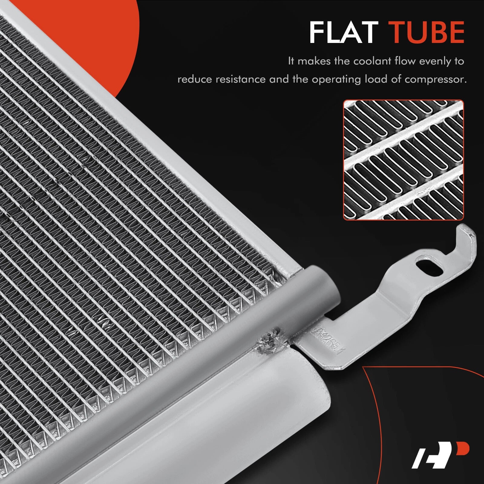 A/C condenser with bracket & receiver drier for Subaru Forester (2014-2018)