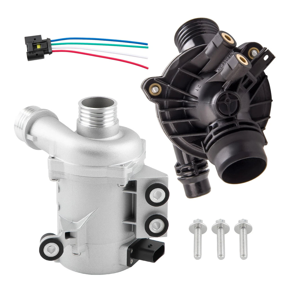 Electric Engine Water Pump and Thermostat for BMW 328i xDrive (2009–2012)