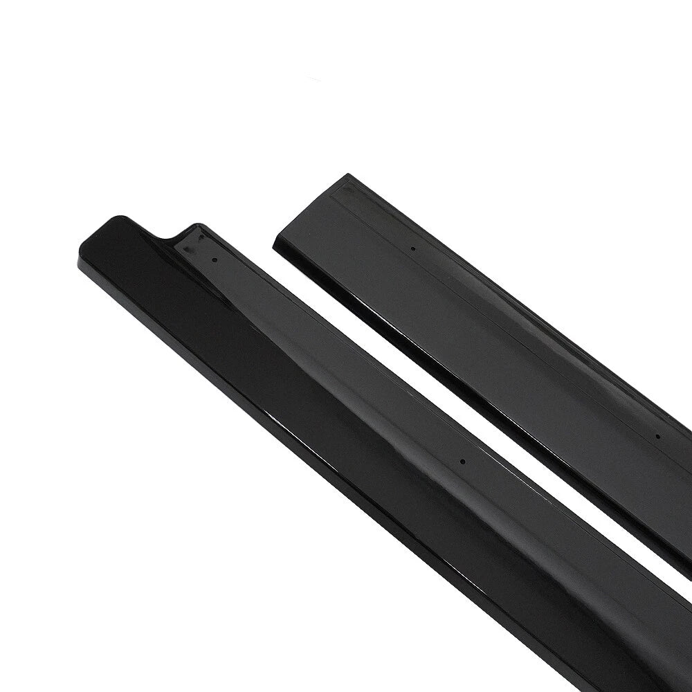Glossy Black JDM AR Style Side Skirt Extension Kit for Toyota Camry (2018–2022)