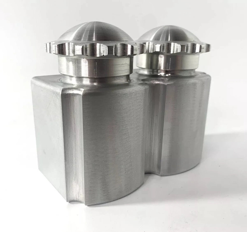 Brake Fluid Reservoir Dual Remote for Hot Rod Custom (Satin Show Quality) (1970–1979)
