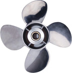 Stainless Steel Propeller for Mercury 40-140HP (15 Tooth, 4 Blades)