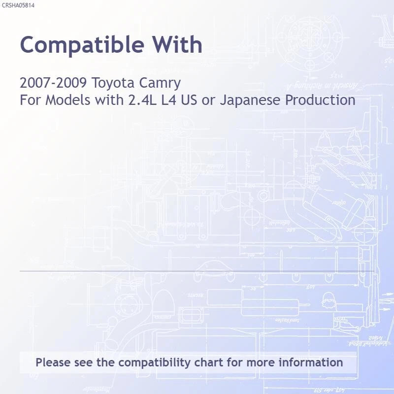 Replacement Dual Fan Assembly Repair Part for Toyota Camry (2007–2009)