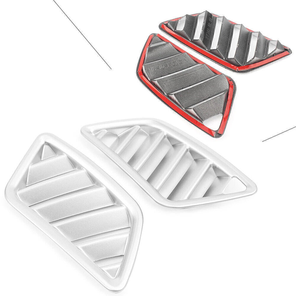 Pair ABS Upper Air Vent Outlet Cover Trim for Mitsubishi Eclipse Cross (2018)