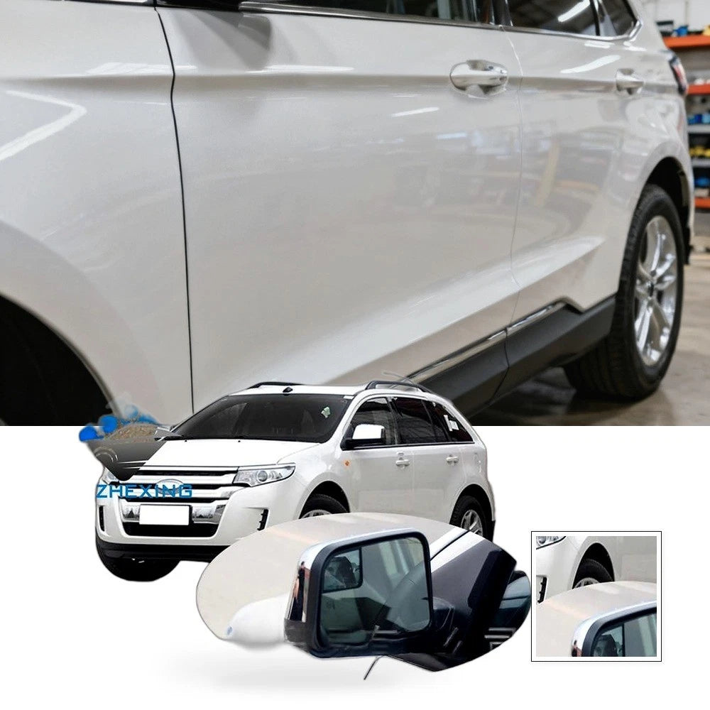 Heated Side Mirror Glass for Ford Edge (2009–2012) Left Driver Side
