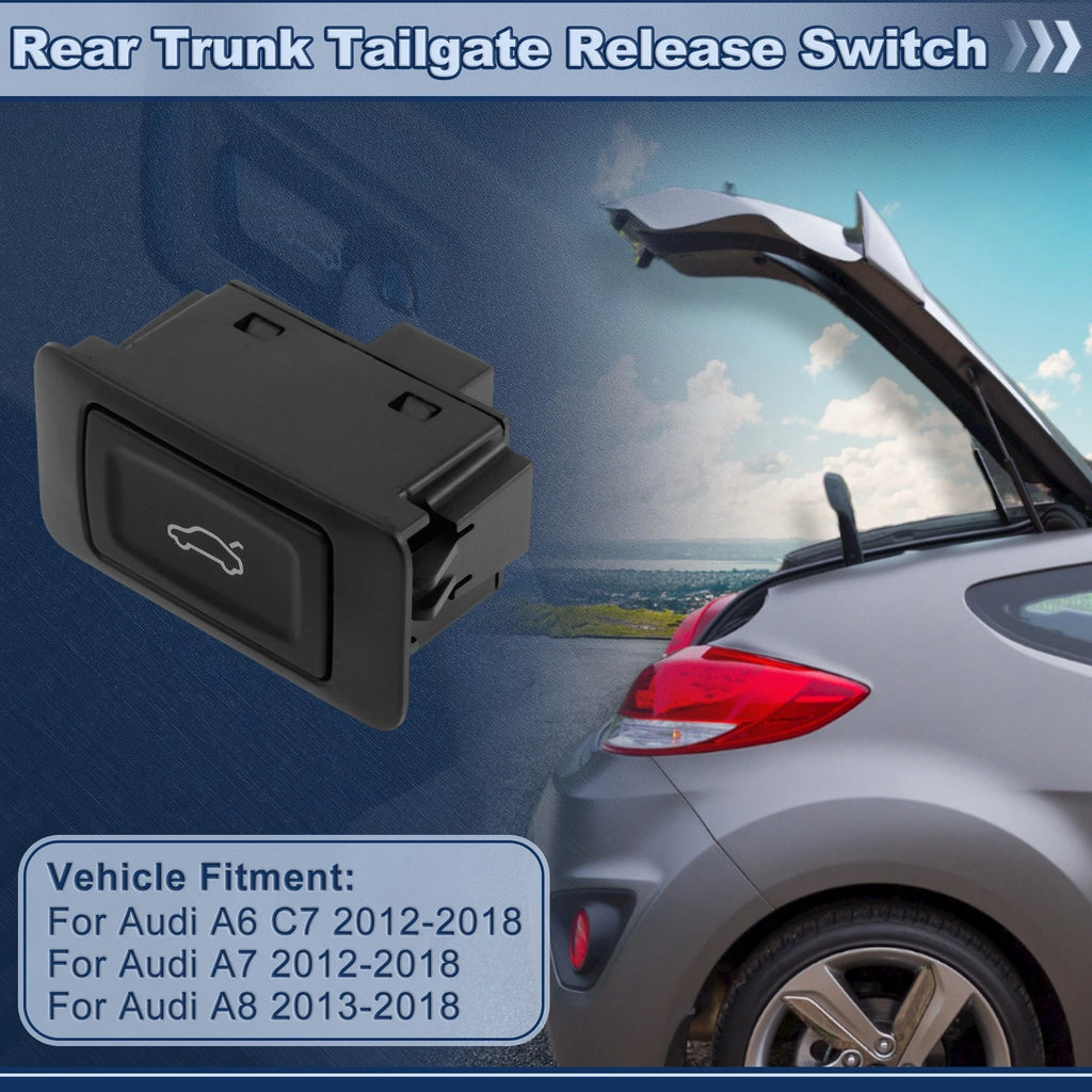 Tailgate Trunk Release Switch for Audi A6 C7 (2012–2018) No. 4G0959831A