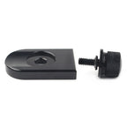 Rear Fender Seat Bolt Screw Nut Tab Cover for Harley Touring (1996–2023) Black