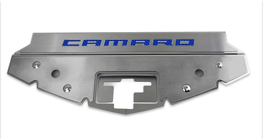 Brushed Front Header Plate Replacement for Chevrolet Camaro (2016–2020)