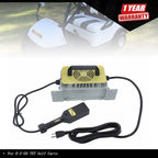 36V 18A Battery Charger for E-Z-GO TXT Golf Carts (IP67 Waterproof)