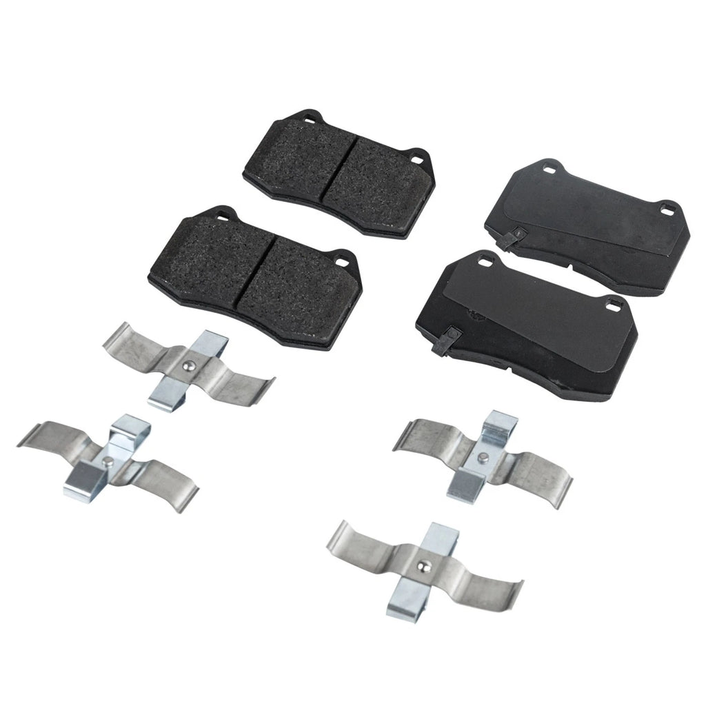 Set of 4 NAO Brake Pads for Infiniti G35 (2003–2004) Brembo Brakes