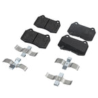 Set of 4 NAO Brake Pads for Infiniti G35 (2003–2004) Brembo Brakes