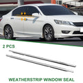 2 x Rear Left & Right Weatherstrip Window Seals for Honda Accord (2018-2023)