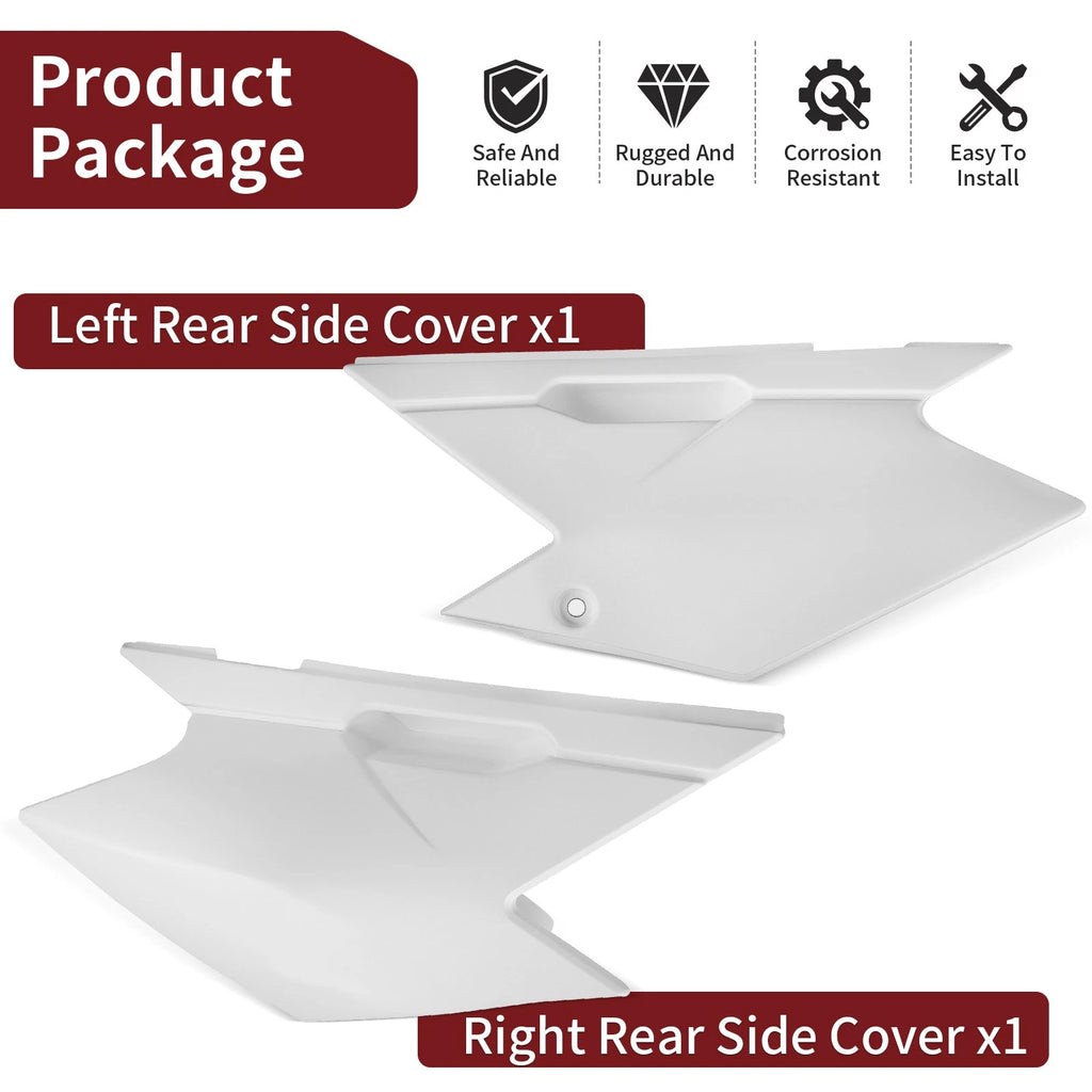 Set of 2 Side Covers for Kawasaki KLX140 (2008–2024) 36001-0156-266