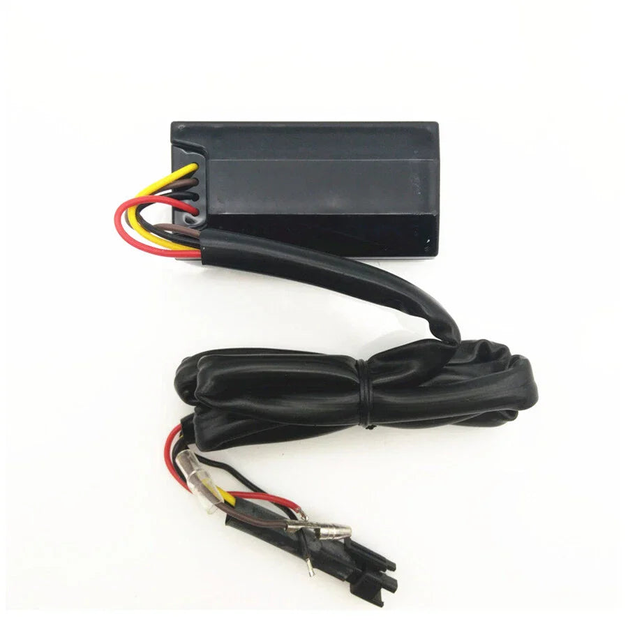 Digital Red LED Motorcycle Tachometer 0-20000 RPM Gauge for 12V Motorcycles