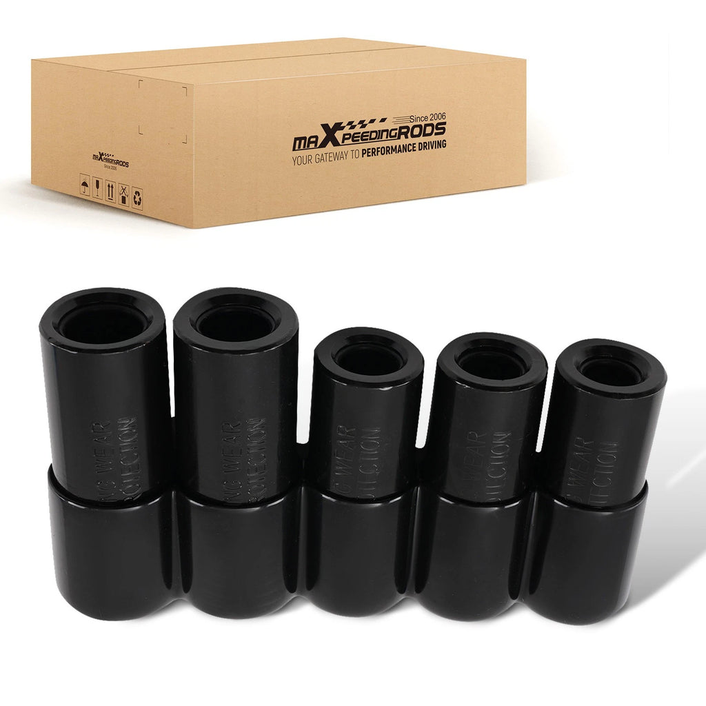 Set of 5 Large Tap Sockets for 5/8, 11/16, 3/4, 7/8, 1 Inch Taps