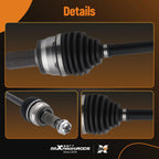 Front Right CV Axle Drive Shaft for Jaguar XJ (2013–2019) C2D42128
