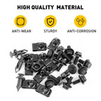 28pc Engine Shield Splash Hardware Kit for Car