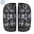 Set of 2 Smoke Tail Lights for Toyota Tacoma (2001–2004)