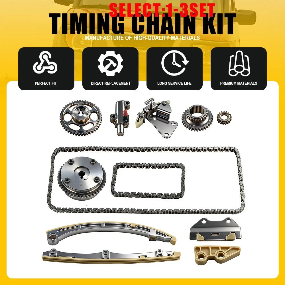 Timing Chain Kit for Honda Accord CR-V 2.4L (2002–2011)