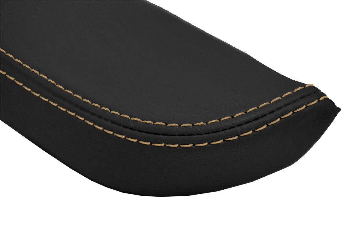 Set of 2 Leather Front Door Armrest Panel Covers for Nissan 350Z (2003–2005)