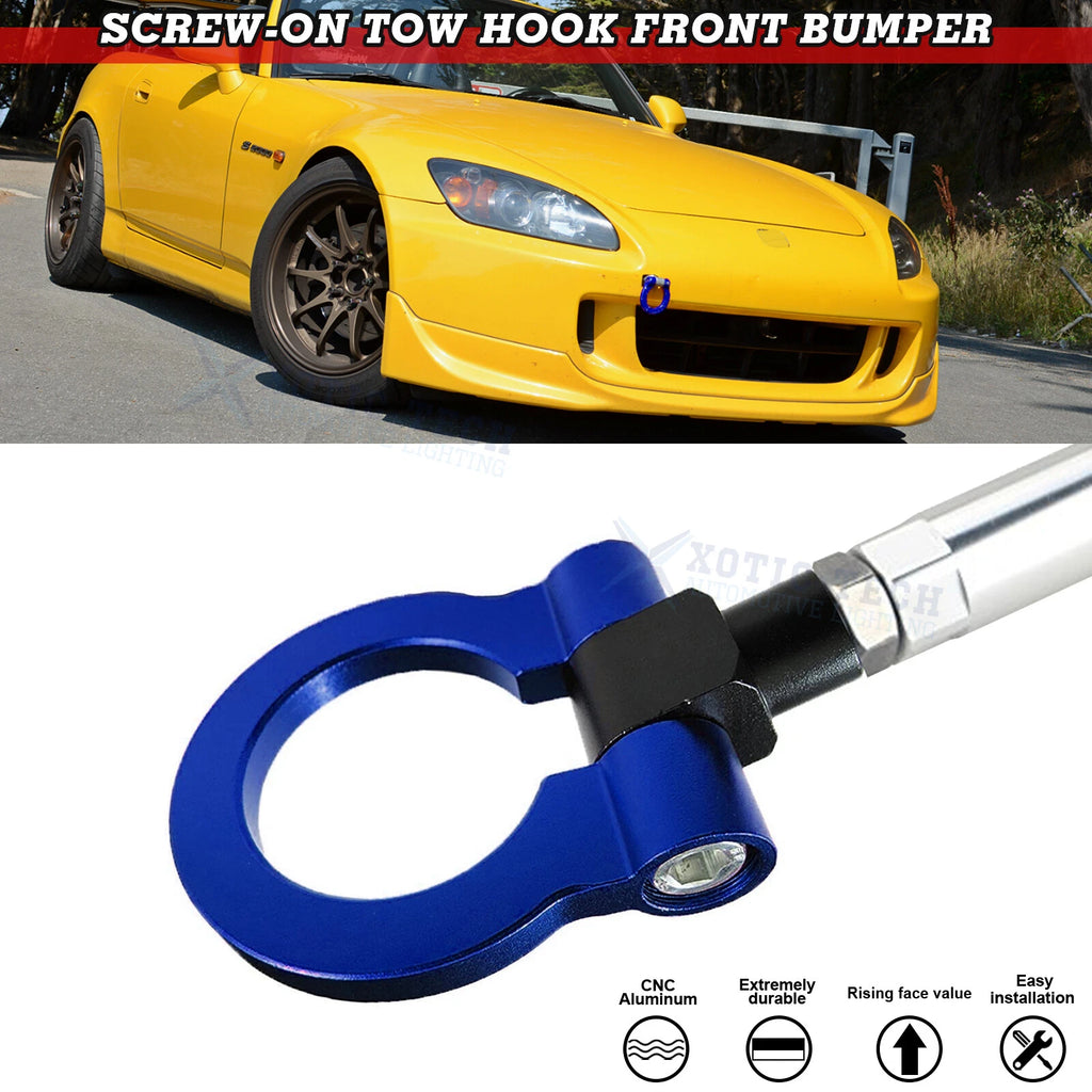 Blue Track Racing Tow Hook Ring for Honda Fit Acura TL (2006–2008)