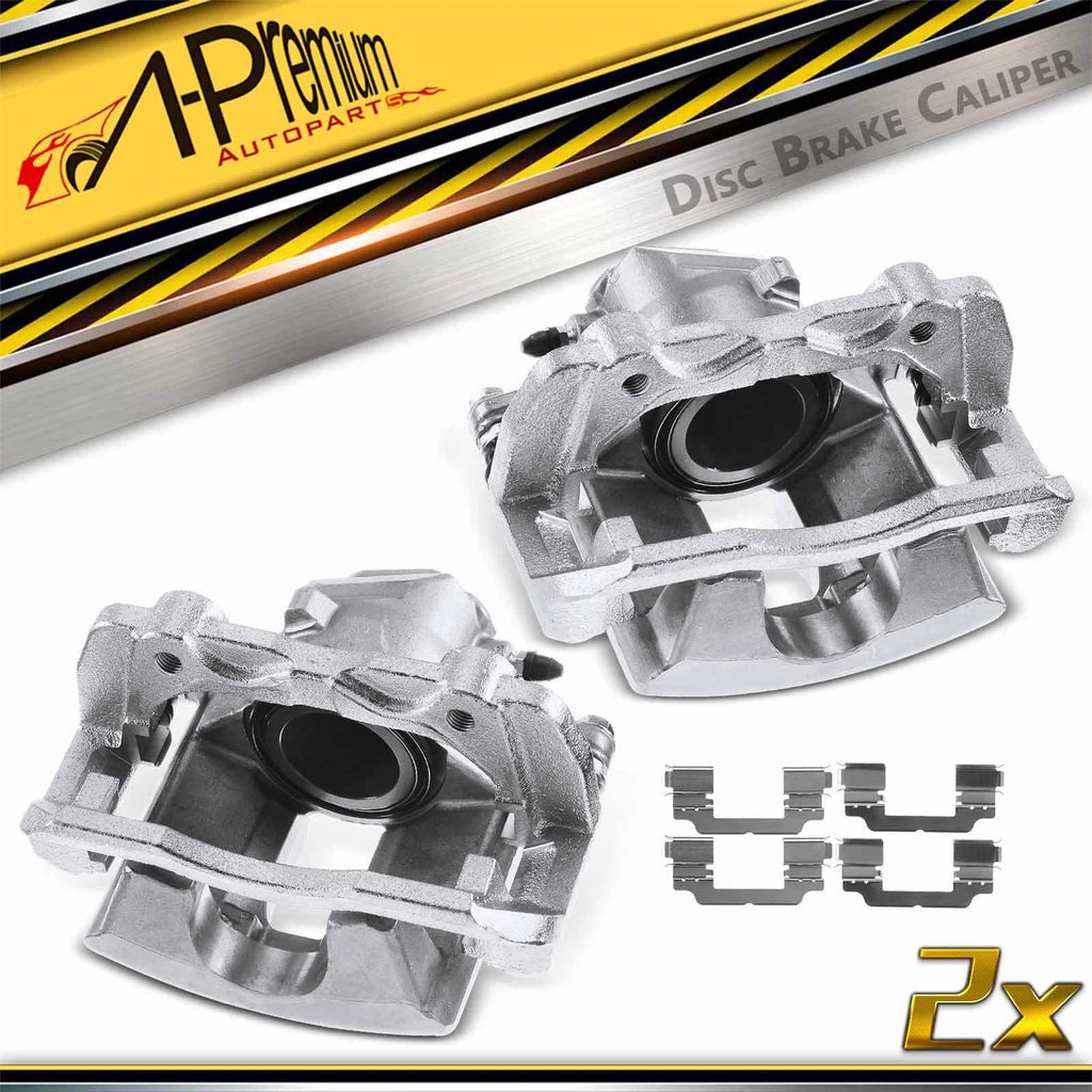 2X Brake Calipers with Bracket for Benz W204 C-Class (2012–2014)