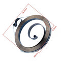 Recoil Starter Springs for Chainsaw (Compatible with Multiple Models) 2 Pack